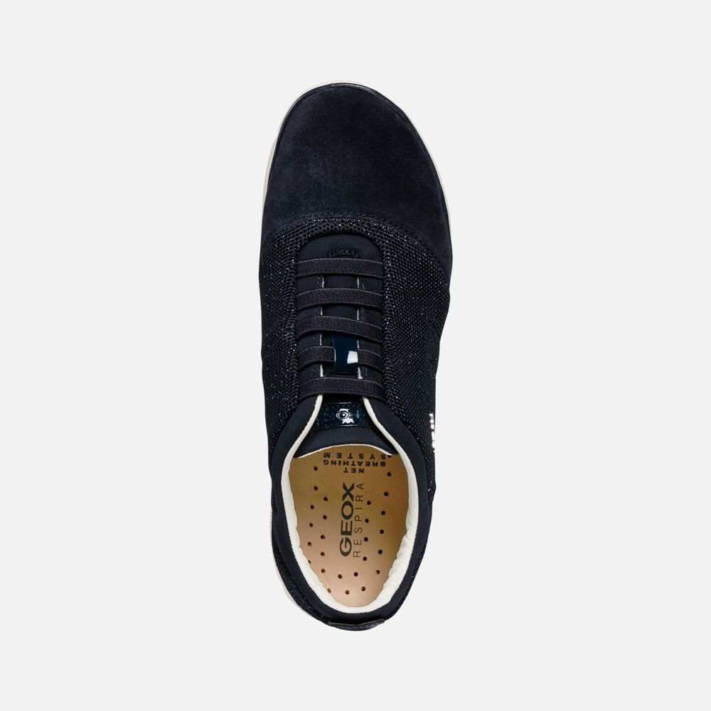 Geox Bayan Spor Ayakkabı Lacivert - Nebula - HOS-347190